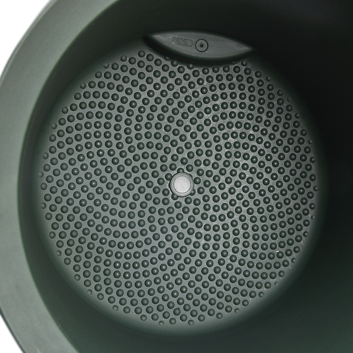 june split high 46cm smaragdgroen